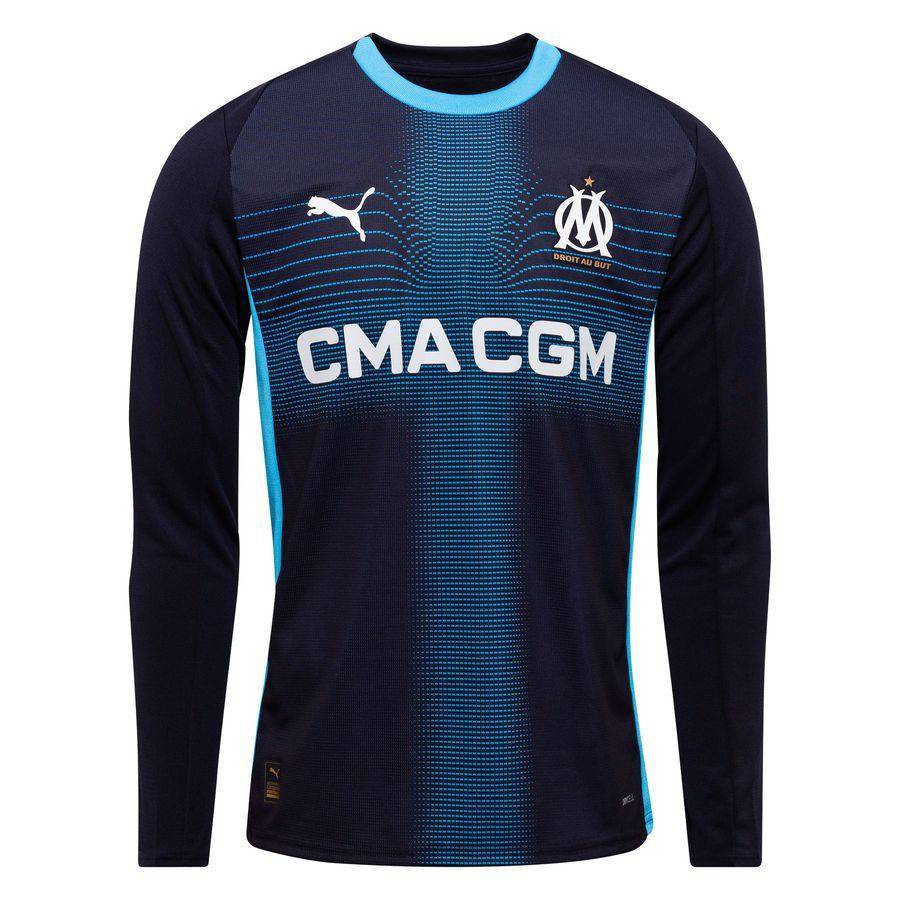 Marseille Away Shirt 2025/26 Long Sleeves-League Fan Gear